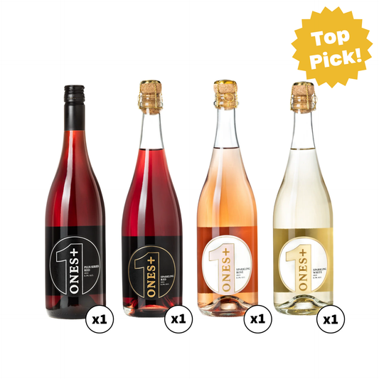 Variety 4 Pack: ONES Non-Alcoholic Wine