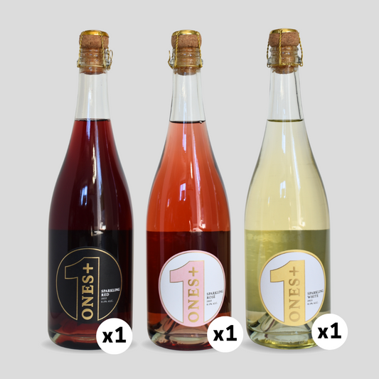 Sampler 3 pack: ONES Non-Alcoholic Wine!!