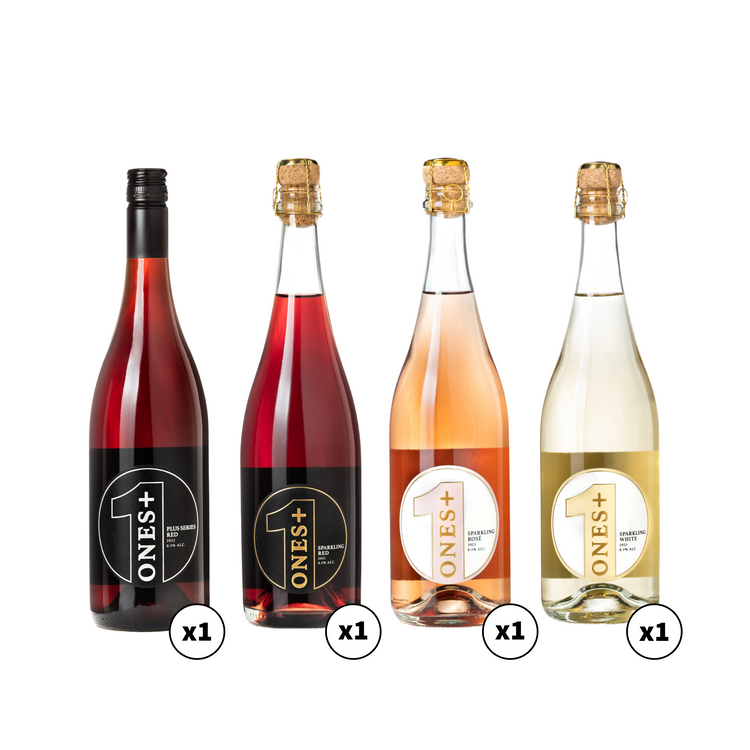 Variety 4 Pack: ONES Non-Alcoholic Wine**
