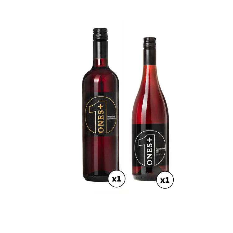 Rouge Non Pétillant Pack de 2 : ONES Vin Sans Alcool !