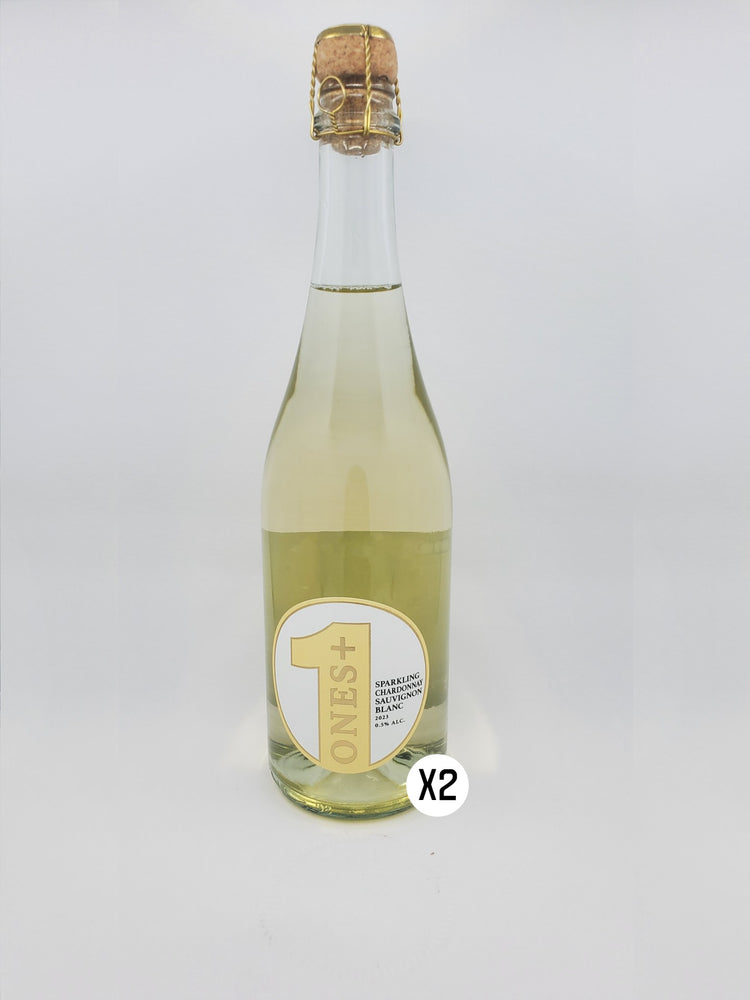 2 Pack - Sparkling Chardonnay Sauvignon Blanc 0.5%!