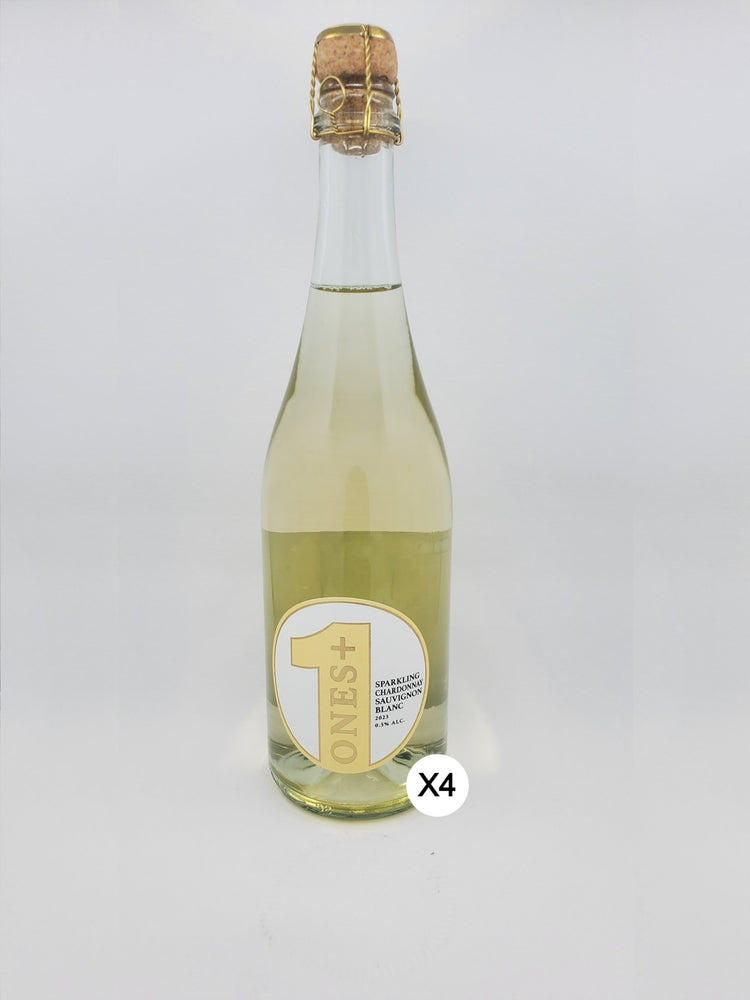 4 Pack - Sparkling Chardonnay Sauvignon Blanc 0.5%!
