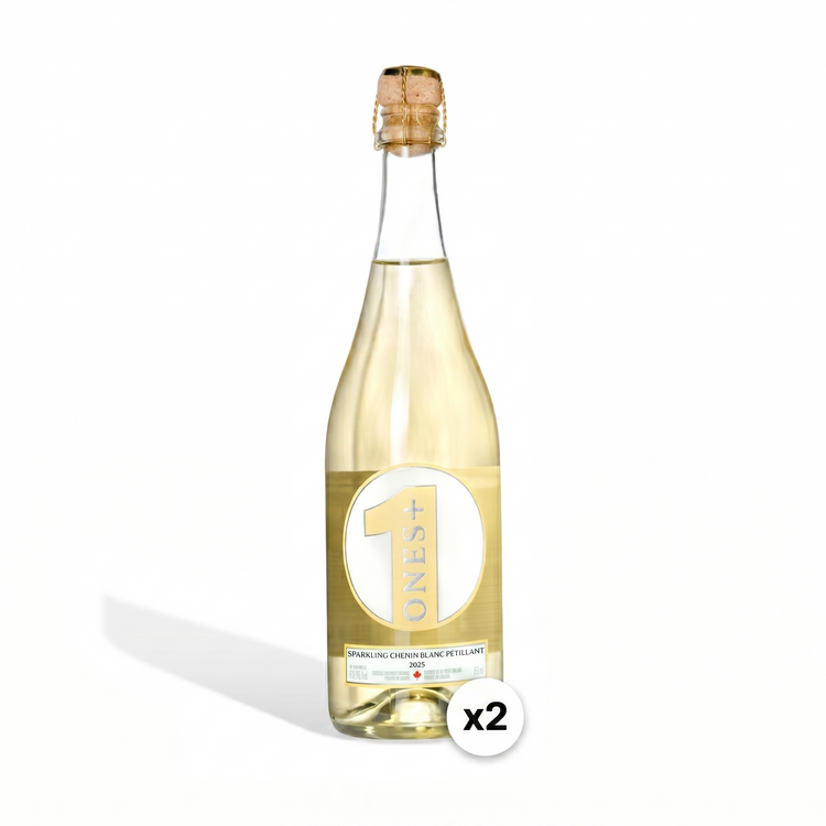 2 Pack Sparkling Chenin Blanc: ONES Non-Alcoholic Wine!