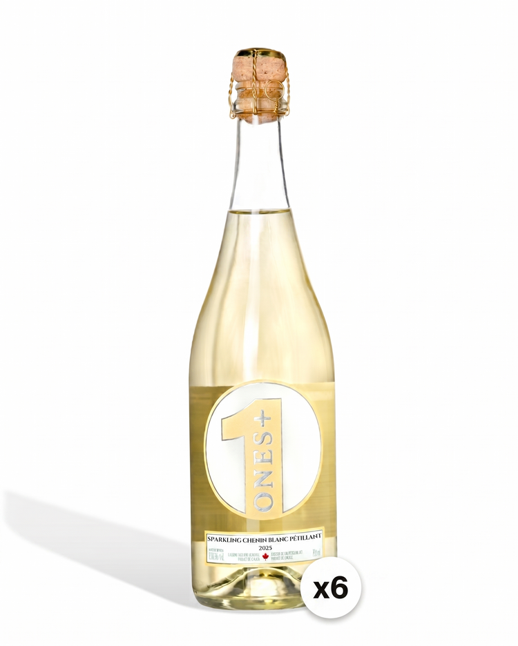 6 Pack Sparkling Chenin Blanc: ONES Non-Alcoholic Wine!