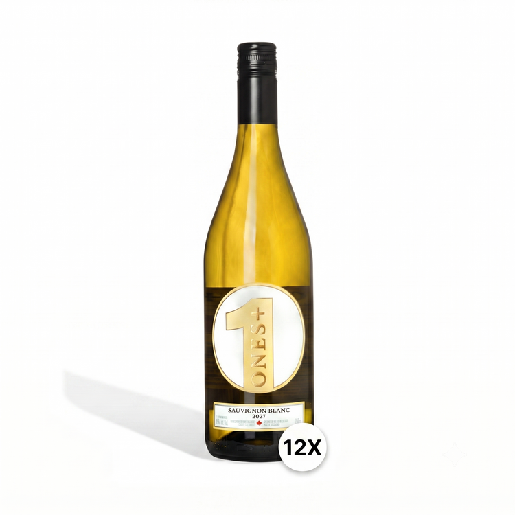 12 Pack Still Sauvignon Blanc: ONES Non-Alcoholic Wine