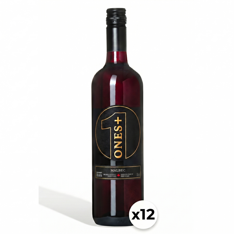 12 Pack Malbec: ONES Non-Alcoholic Wine