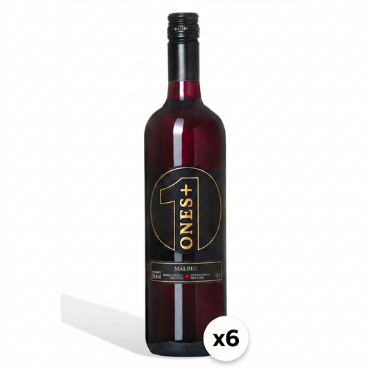 6 Bouteilles du Malbec: ONES Non-Alcoholic Wine