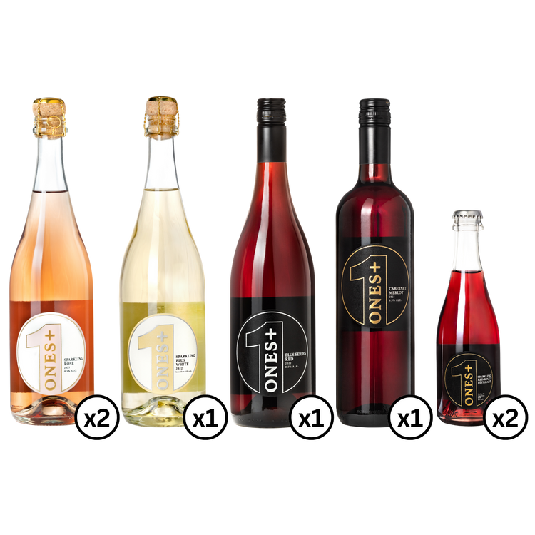 !Oh Canada Red & White 6 pack: ONES Non-Alcoholic Wine!