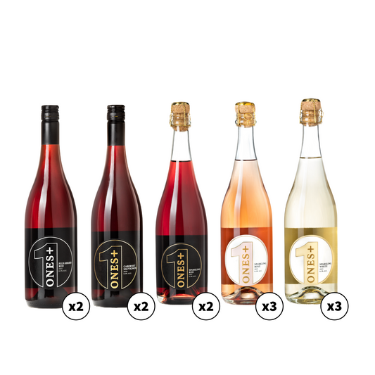 Sampler 12 pack: ONES Non-Alcoholic Wine!!!