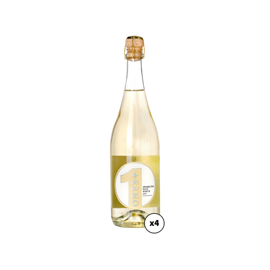 Sparkling PLUS White 4 Pack: ONES Non-Alcoholic Wine