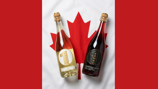 Oh Canada Red & White 6 pack: ONES Non-Alcoholic Wine