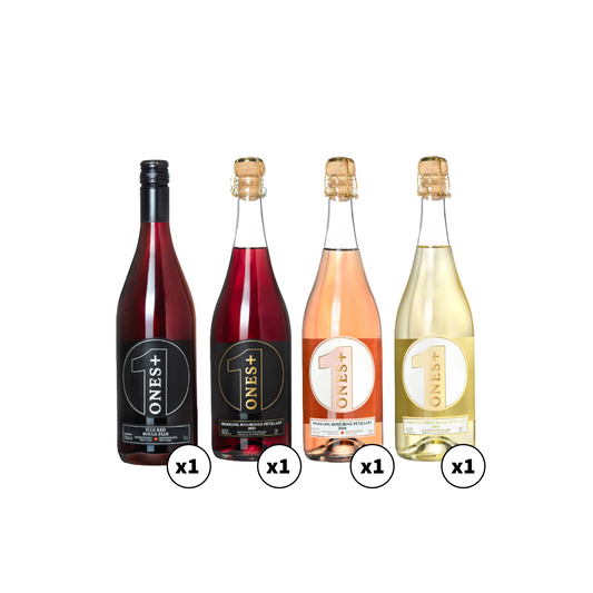 Variety 4 Pack: ONES Non-Alcoholic Wine