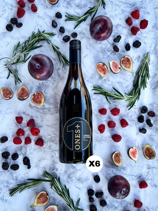 6 Pack Cabernet Sauvignon: ONES Non-Alcoholic Wine
