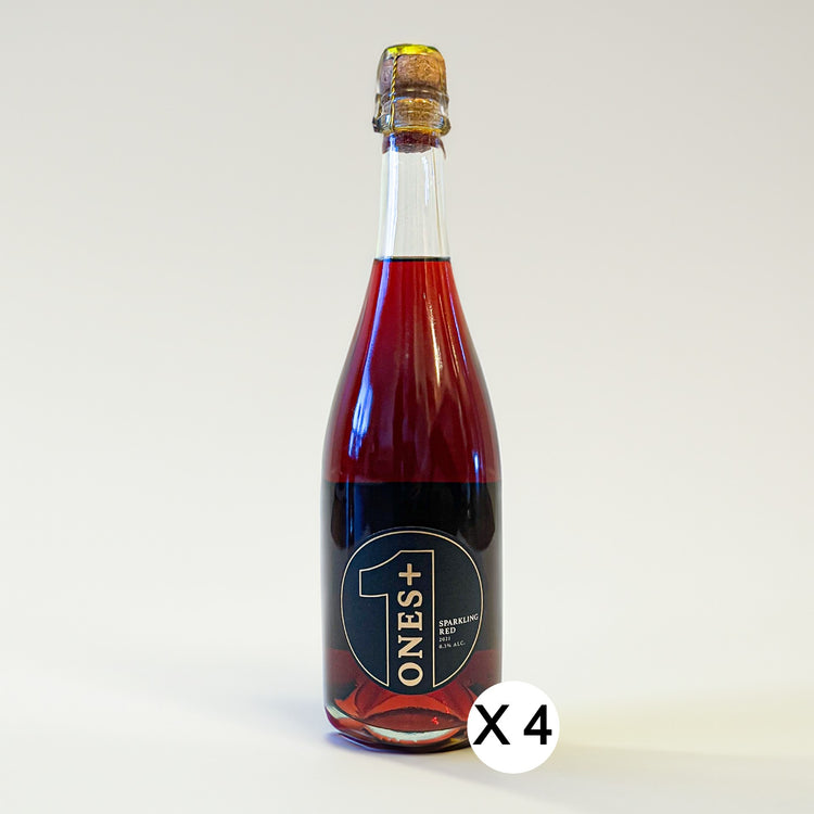Sparkling Red 4 pack: ONES Non-Alcoholic Wine!
