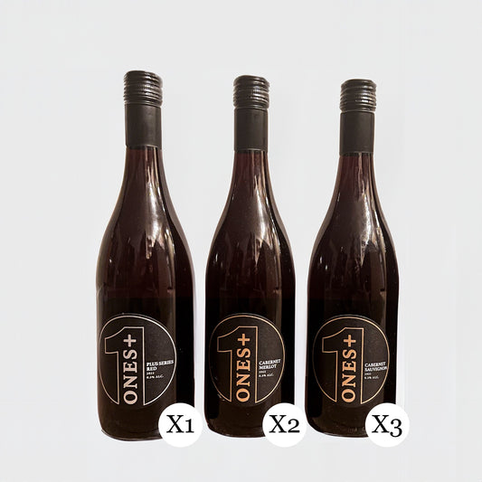 Red Lover 6 Pack Still: ONES Non-Alcoholic Wine