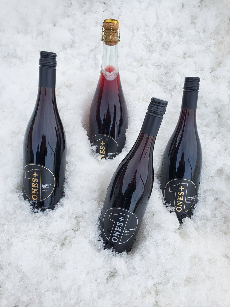 PLUS Rouge et Cabernet Sauvignon, lot de 4