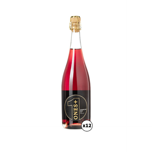 Sparkling Red 12 pack: ONES Non-Alcoholic Wine (USA)