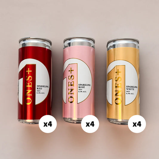 12 Can Sampler ONES Non-Alcoholic Sparkling Wine