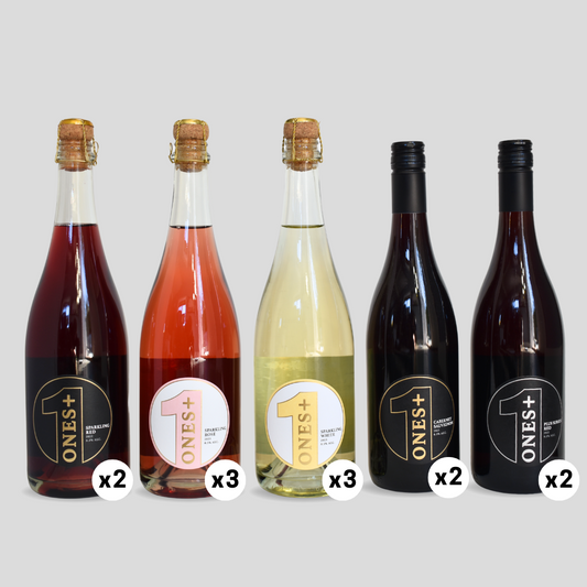 Pack d'échantillons de 12 : vin sans alcool ONES !