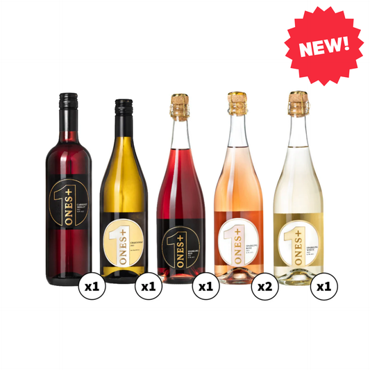 Oh Canada Red & White 6 pack: ONES Non-Alcoholic Wine