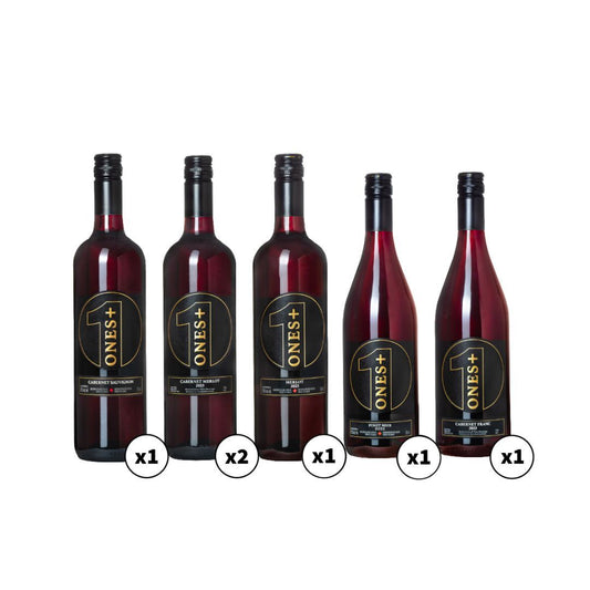 Still Red 6 Pack: ONES Non-Alcoholic Wine