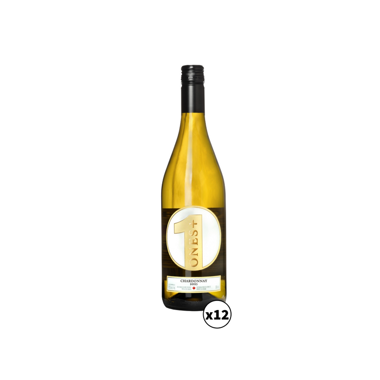 Chardonnay Non-Pétillant Pack de 12 : ONES Non-Alcoholic Wine