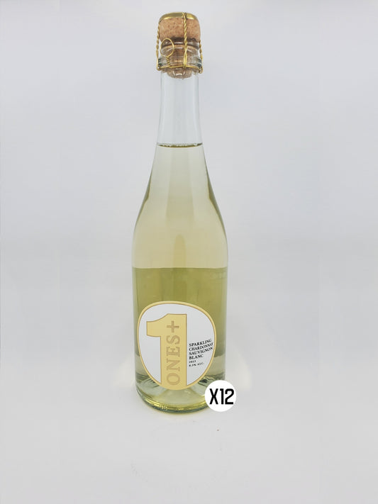 12 Pack - Sparkling Chardonnay Sauvignon Blanc 0.5%