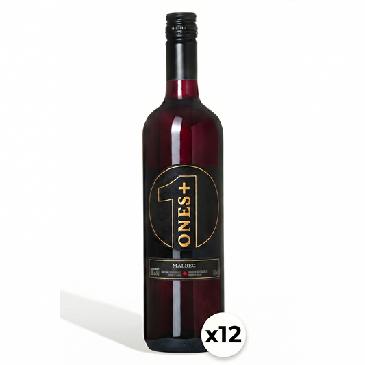 12 Pack Malbec: ONES Non-Alcoholic Wine!