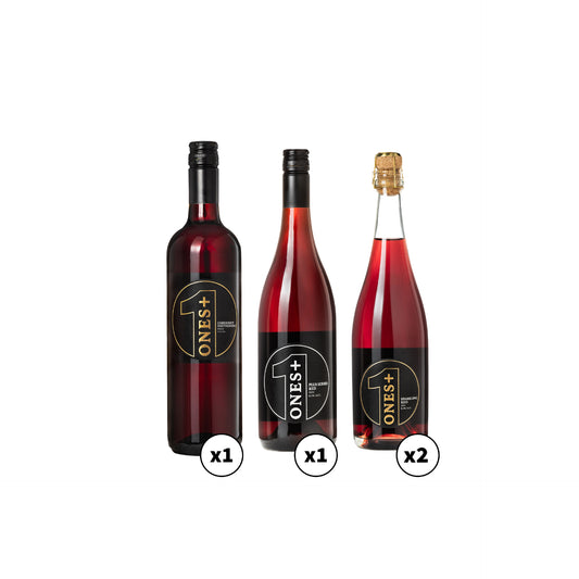 Pack mixte rouge : Vin sans alcool ONES