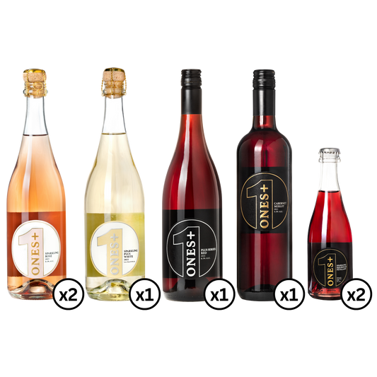 !Oh Canada Red & White 6 pack: ONES Non-Alcoholic Wine!