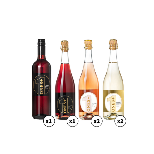 Oh Canada Red & White 6 pack: ONES Non-Alcoholic Wine