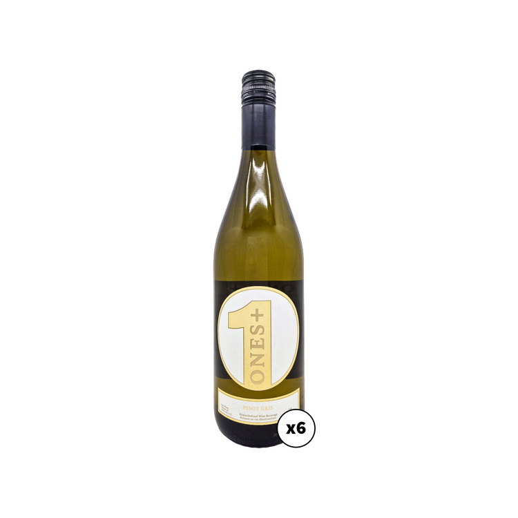 Pack de 6 Chardonnay tranquilles : Vin sans alcool ONES