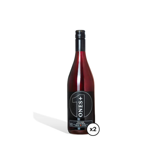 PLUS Red 2 Pack: ONES Non-Alcoholic Wine