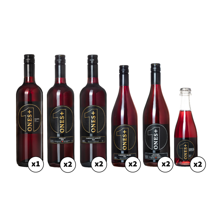 Secret Reserve Red Pack: ONES Non-Alcoholic Wine