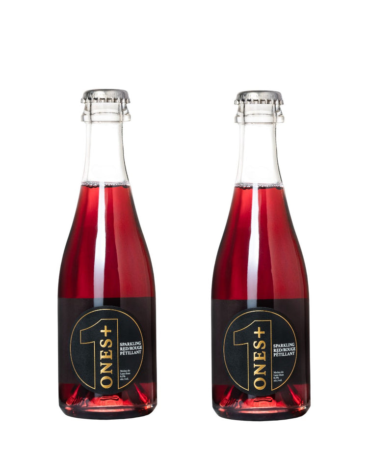 2X Sparkling Red Little ONES: ONES Non-Alcoholic Wine