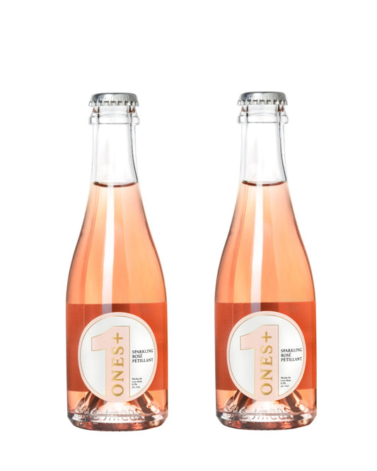 2X Sparkling Rose Little ONES: ONES Non-Alcoholic Wine