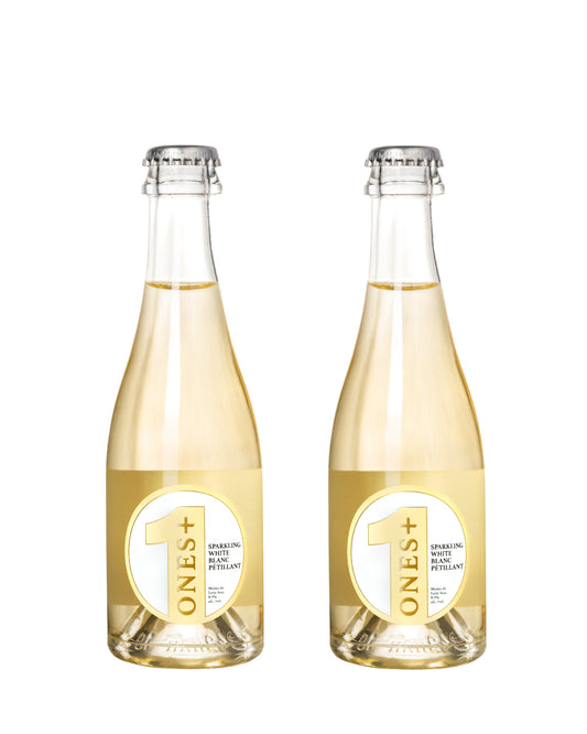 2X Sparkling White Little ONES: ONES Non-Alcoholic Wine