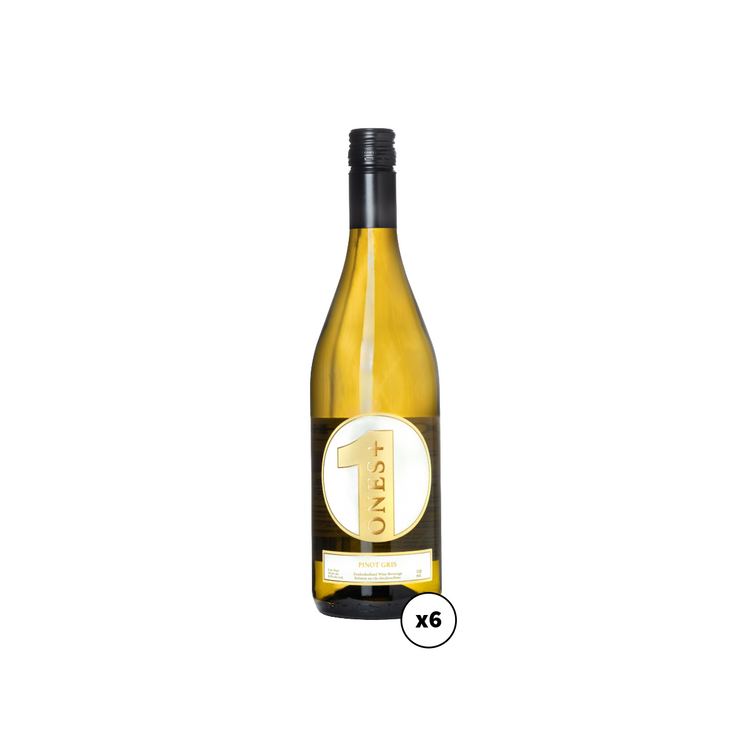 Pinot Gris Non-Pétillant Pack de 6 : ONES Non-Alcoholic Wine
