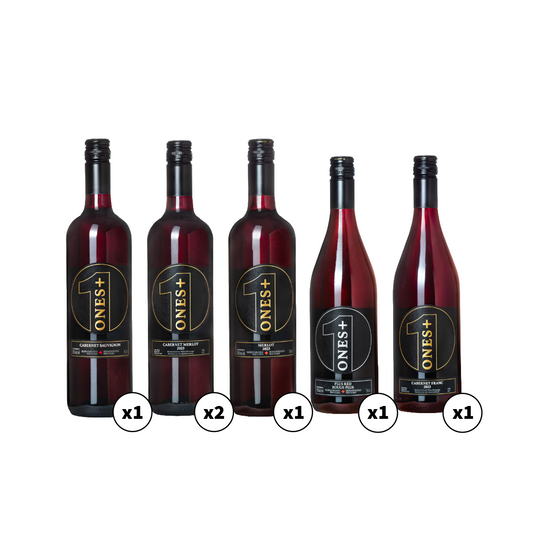 Still Red 6 Pack: ONES Non-Alcoholic Wine