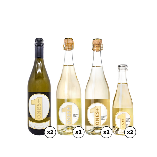 Pack Blanc Mixte : Vin sans alcool ONES