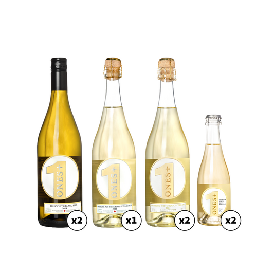 Pack Blanc Mixte : Vin sans alcool ONES