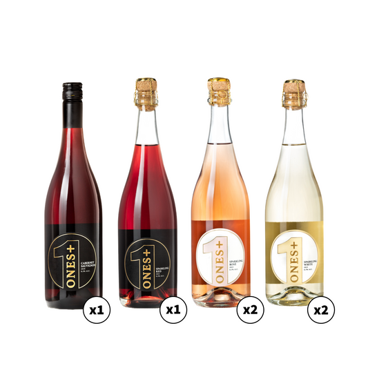 Sampler 6 pack: ONES Non-Alcoholic Wine!!!